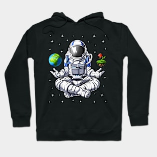 Space Astronaut Meditation Hoodie